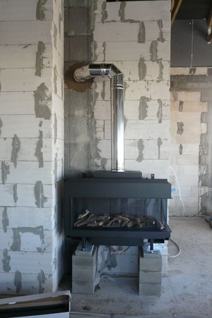 komin do komina gazowego