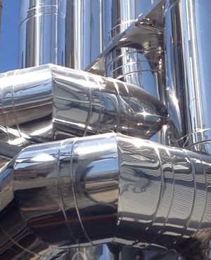 Dwuścienny system odprowadzania spalin