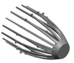 ochrona komina przed ptakami - siatka z PP