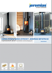 Komin powietrzno dymowy do kominków