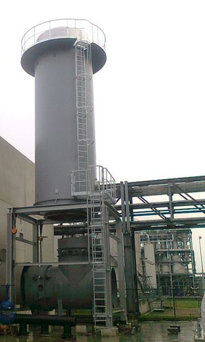 komin wolnostojący w Belgii