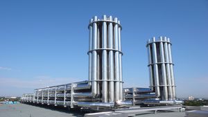 Dwuścienny system odprowadzania spalin