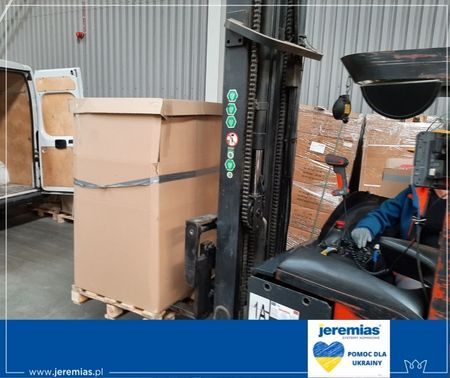 pomoc Ukrainie przez firmę Jeremias Sp. z o.o.