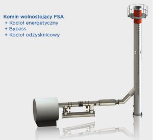 Komin wolnostojący FSA