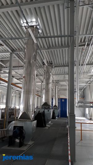 kominy dla przemysłu oponiarskiego