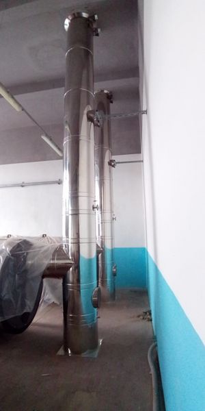 Dwuścienny system odprowadzania spalin