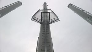 Industrieschornstein FSA für Dampfkessel