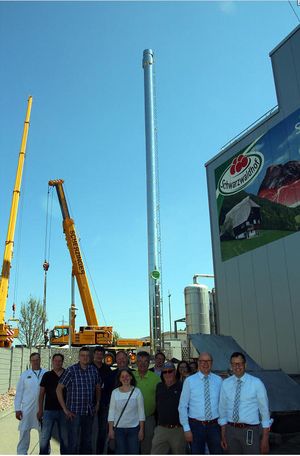 Dwuścienny system odprowadzania spalin