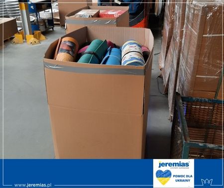 pomoc Ukrainie przez firmę Jeremias Sp. z o.o.