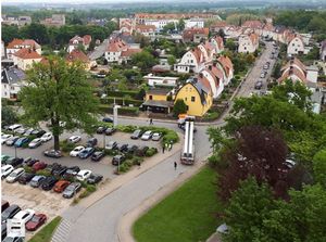 Wolnostojący komin stalowy