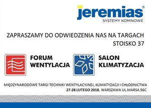 Jeremias - targi wentylacja 2018