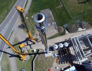 Dwuścienny system odprowadzania spalin