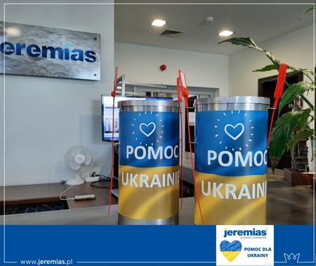 Zbiórka finansowa -Pomoc dla Ukrainy w Jeremias Systemy Kominowe