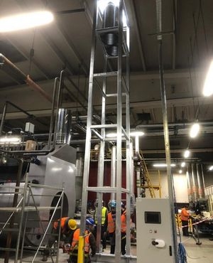 Dwuścienny system odprowadzania spalin