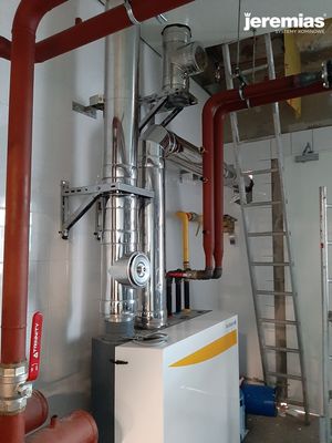 Kotłownia i system kominowy Jeremias
