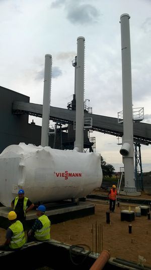 Industrieschornstein FSA für Dampfkessel