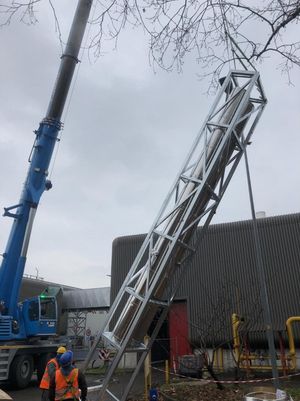 Dwuścienny system odprowadzania spalin